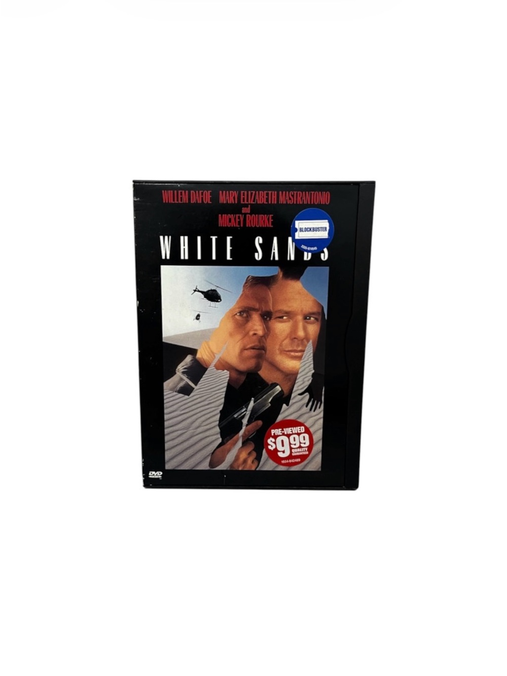 White Sands (DVD, 1992, Snap Case) Willem Dafoe, Mickey Rourke